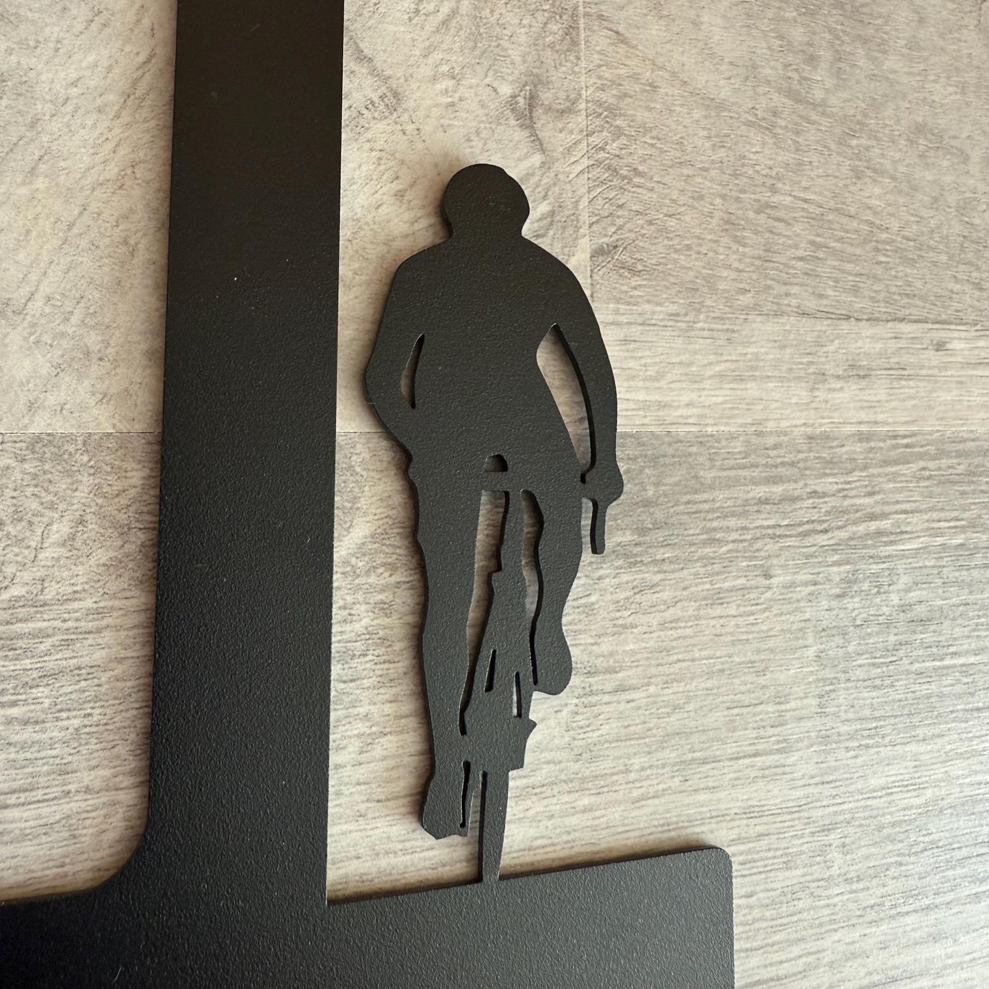 Custom Cycling & Running Medal Holder with Name, Race Bib Organizer, Bike Racing Gift