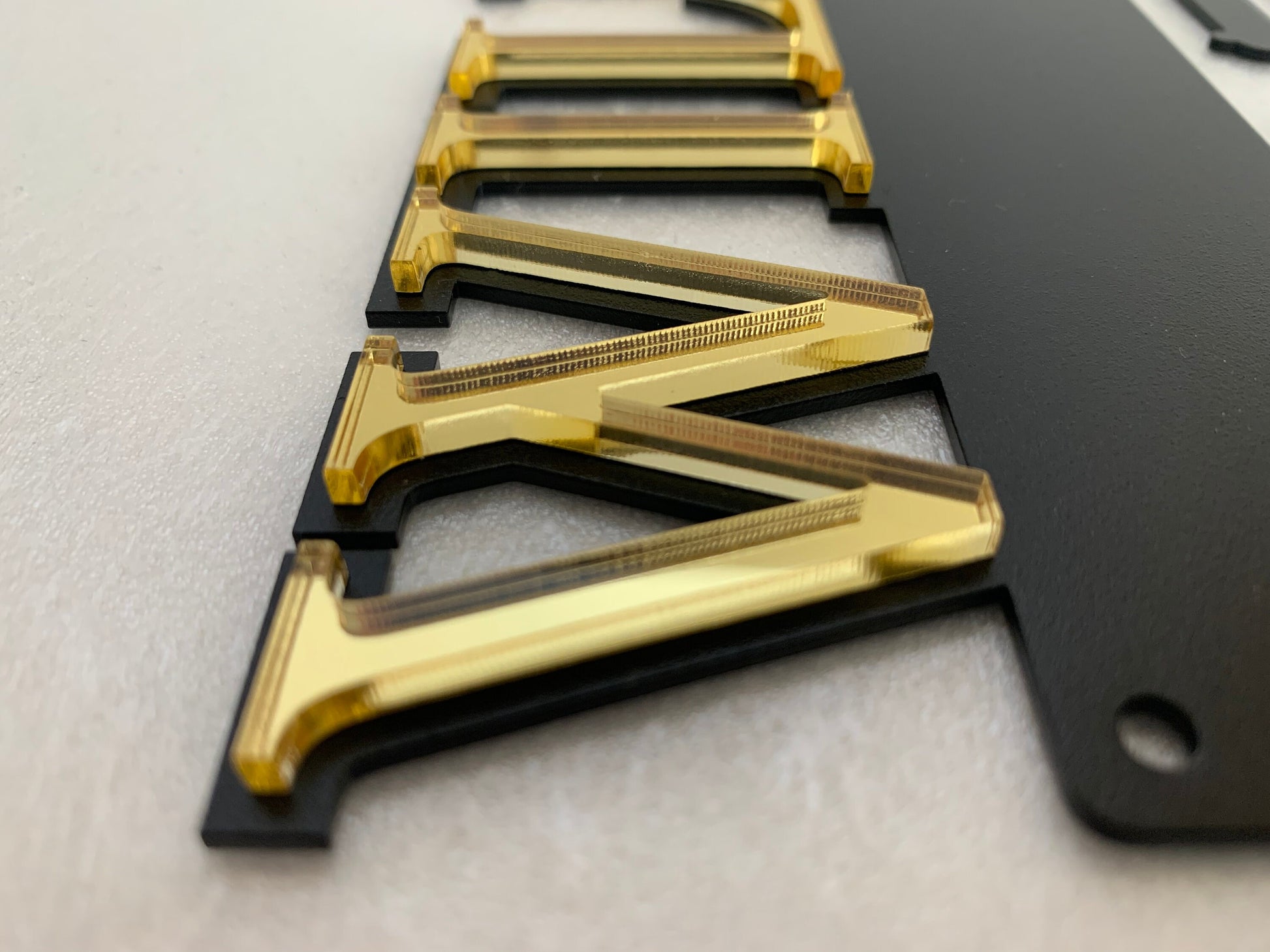 Personalized Medal Holder with Custom Name & Star - Metal Display Rack - Luxury Wall Decor