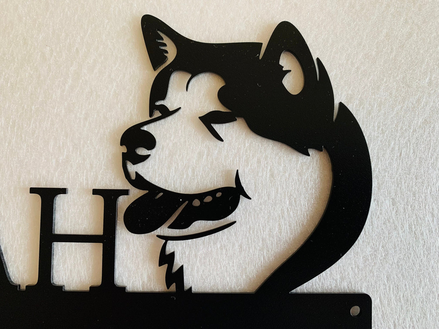 Personalized Dog Medal Holder with Name - Custom Dog Breed & Design - Hanger for Pet Medals