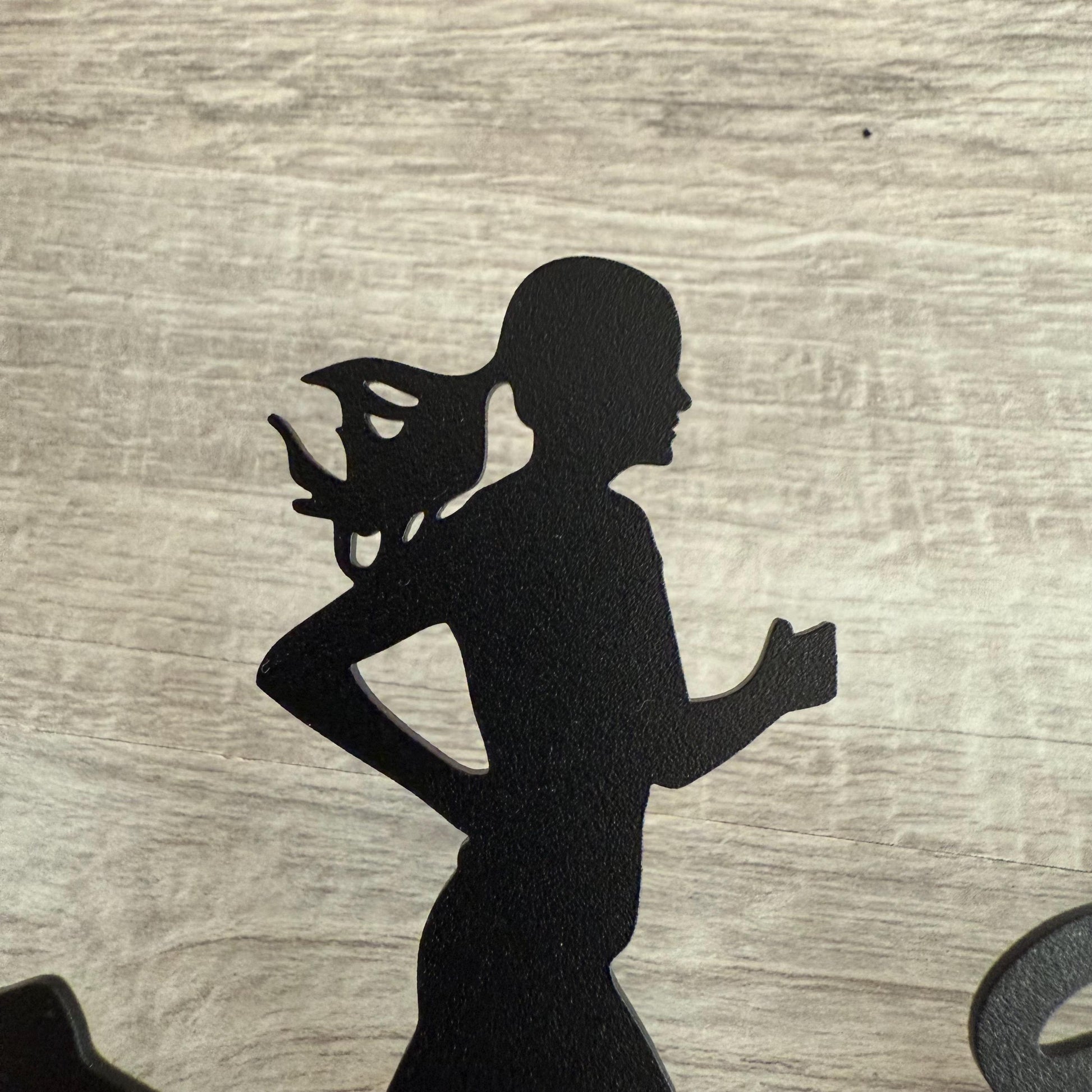 Personalized Running Medal Holder, Custom Medal Display Rack with Male or Female Figure
