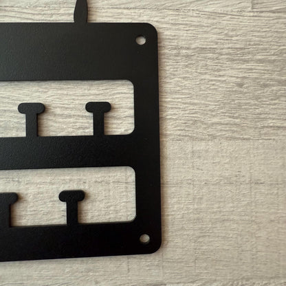 Personalized Running Medal Holder, Custom Medal Display Rack with Male or Female Figure